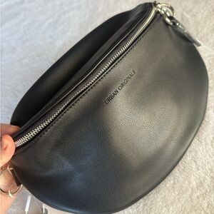 NWT Urban Originals Sleek Black Crossbody Bag from Anthropologie